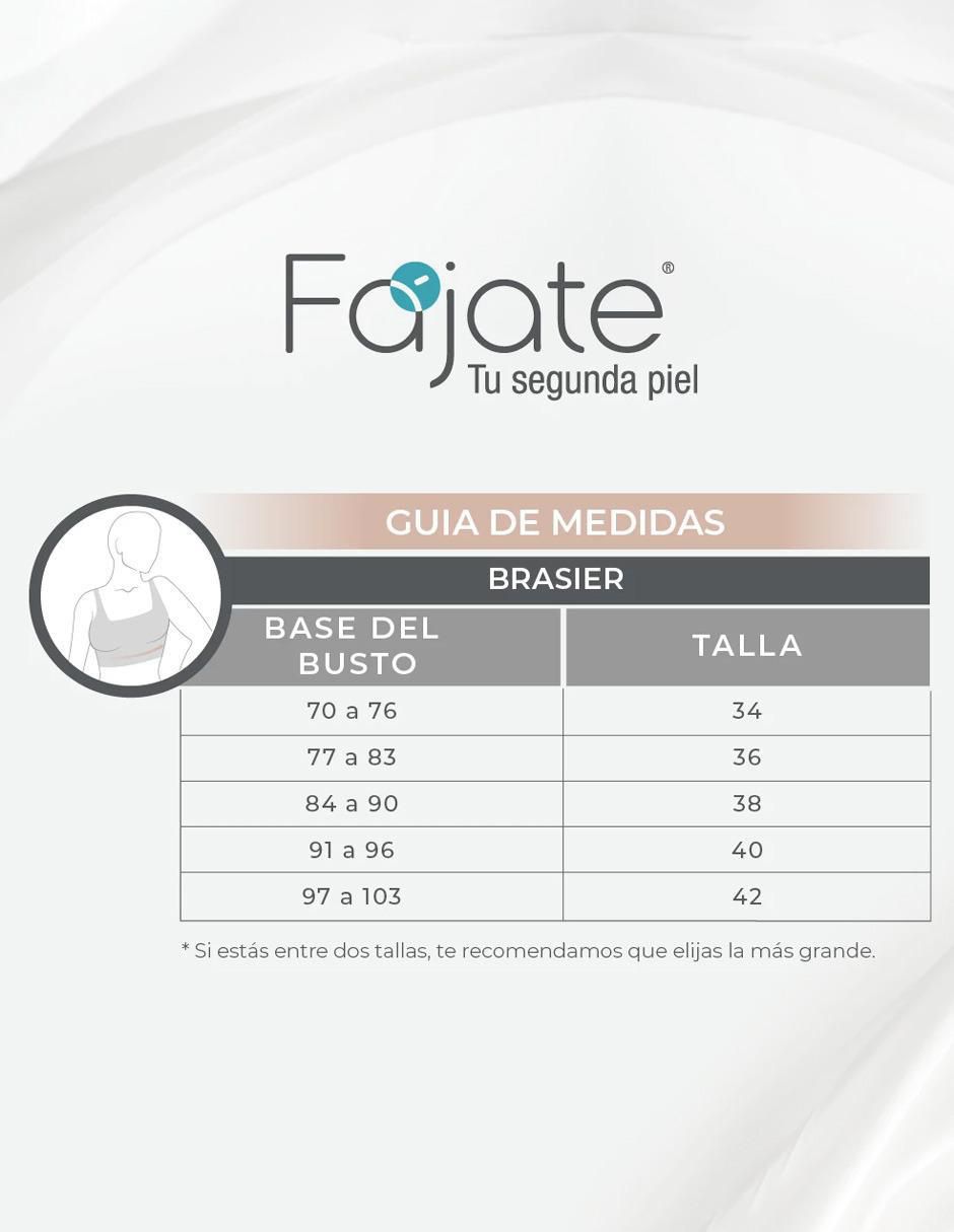Faja tipo brassiere con compresión alta para mujer 6