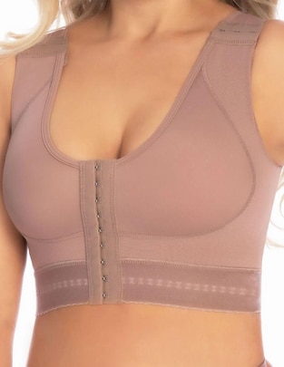 Faja tipo brassiere con compresión alta para mujer Faja tipo brassiere con compresión alta para mujer
