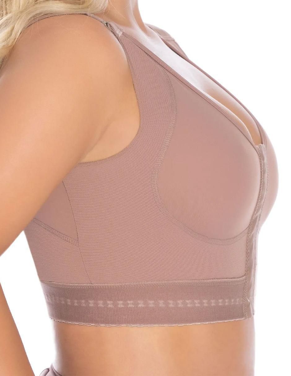 Faja tipo brassiere con compresión alta para mujer 6