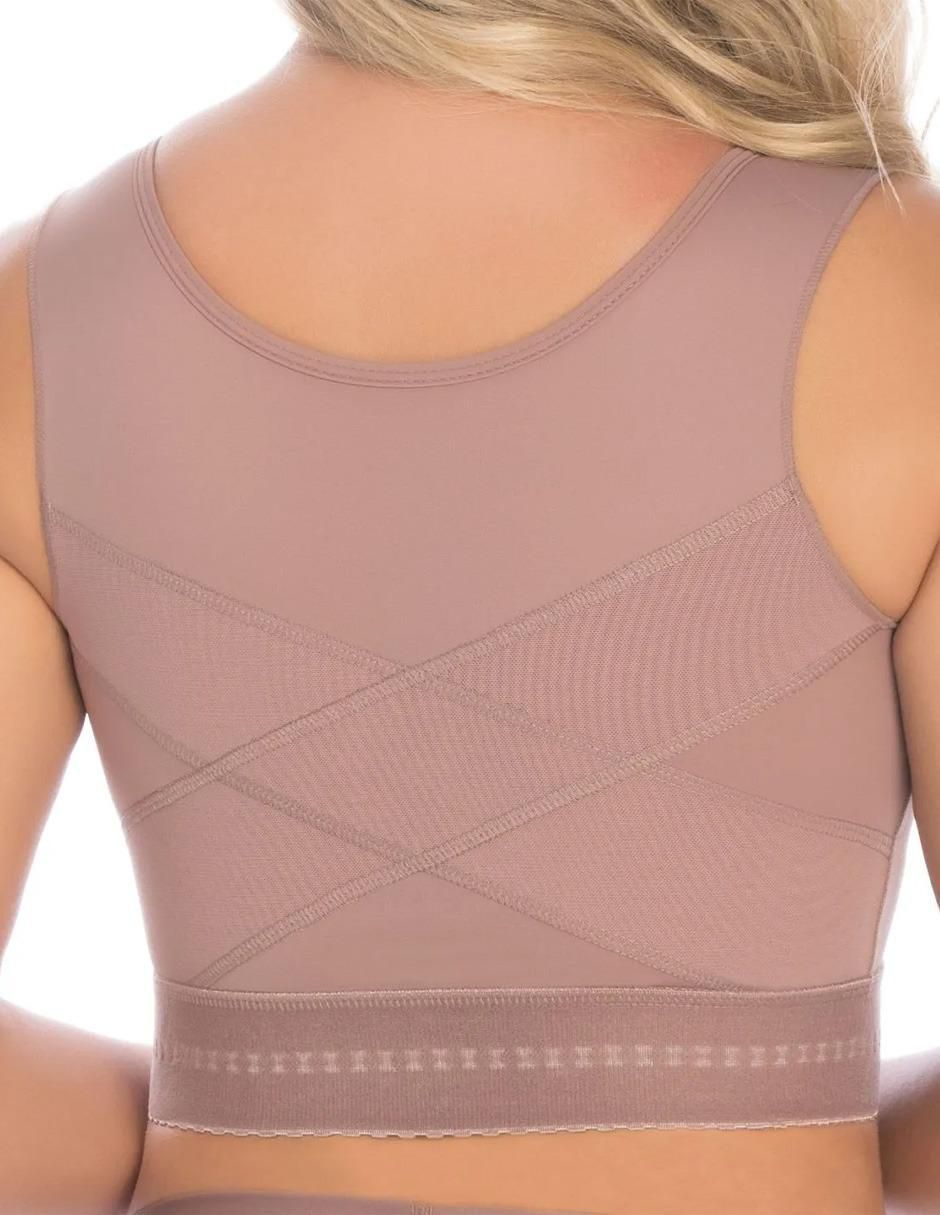 Faja tipo brassiere con compresión alta para mujer