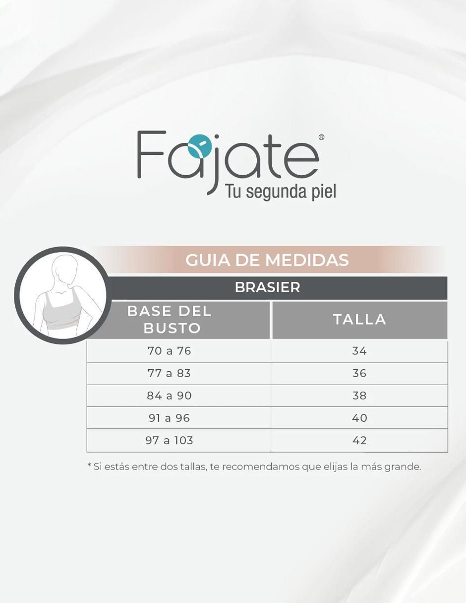 Faja tipo brassiere con compresión alta para mujer 8