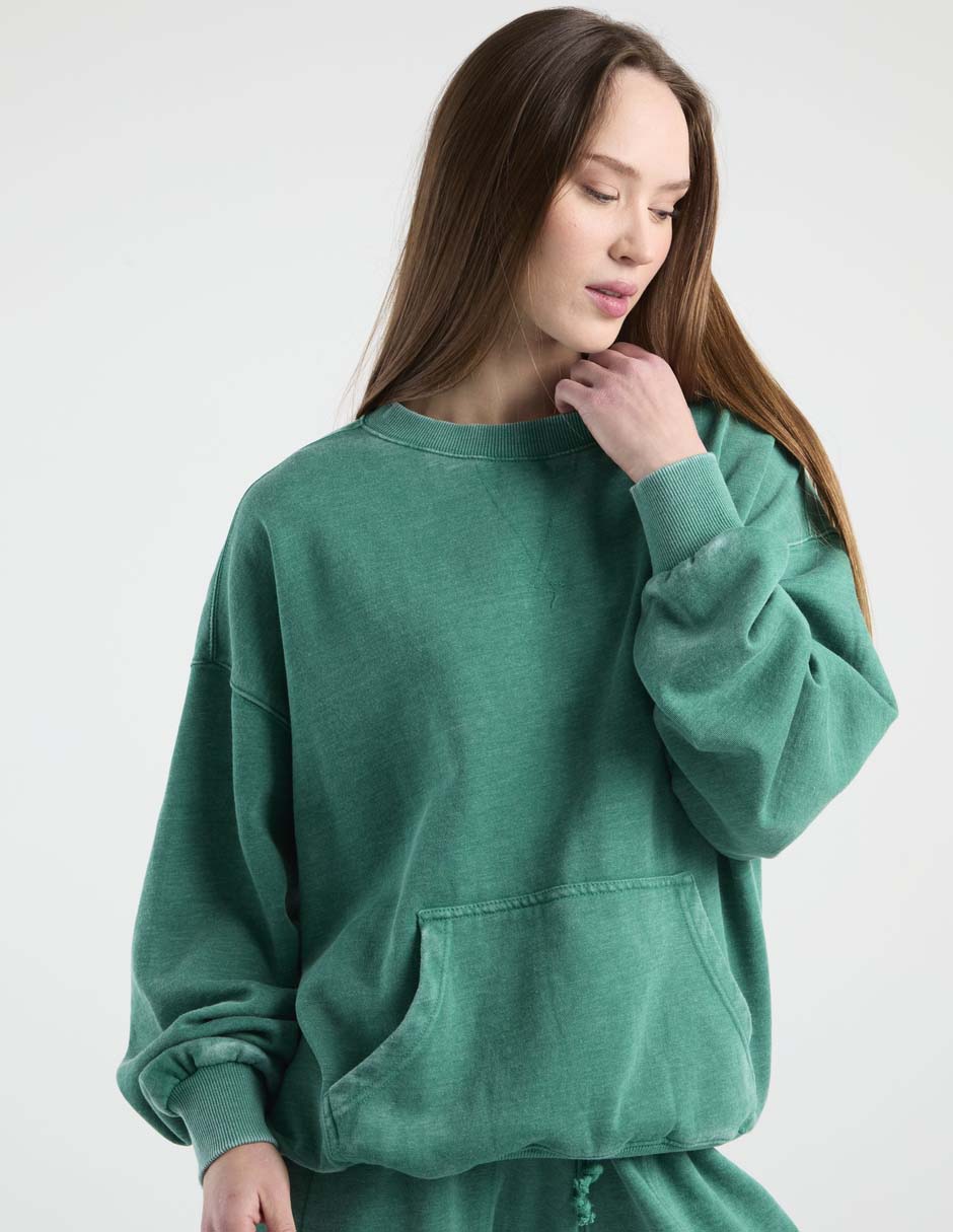 Sudadera con bolsa canguro para mujer 1