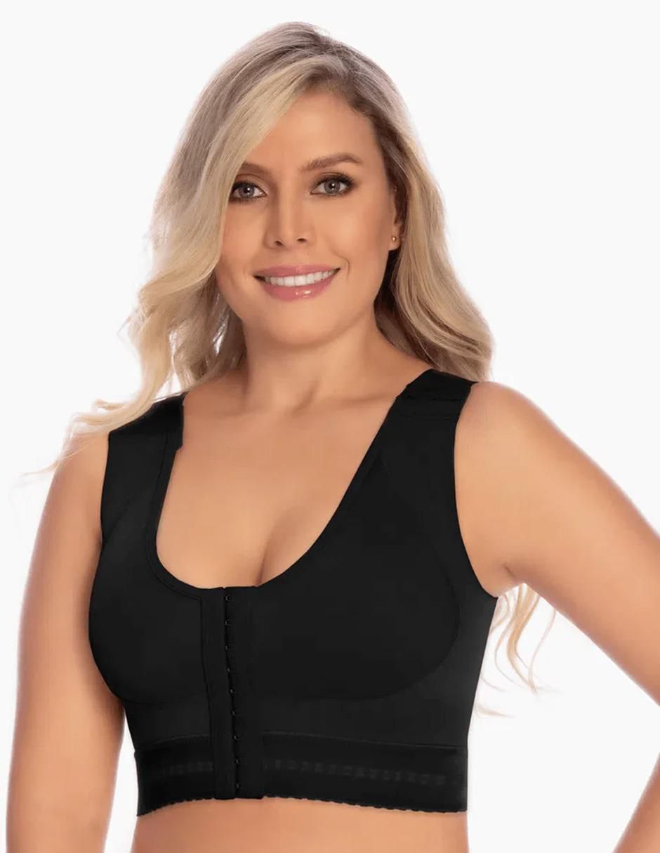 Faja tipo brassiere con compresión alta para mujer