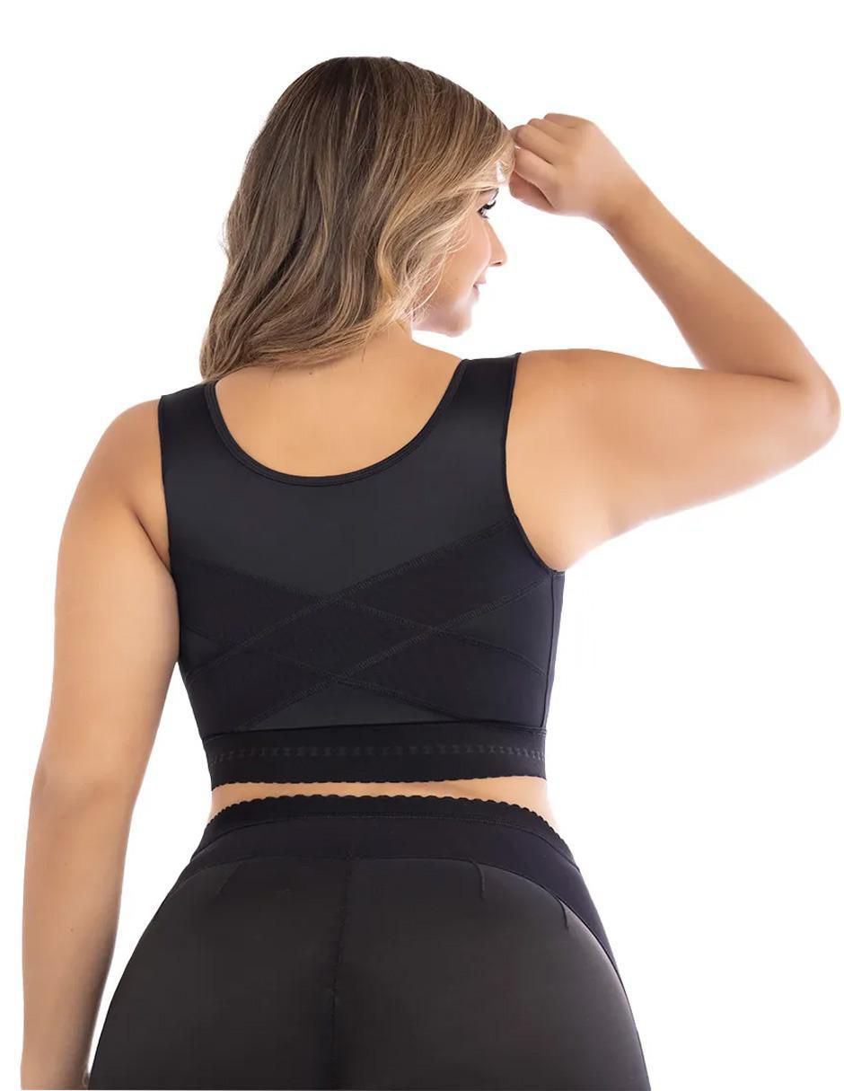 Faja tipo brassiere con compresión alta para mujer 8