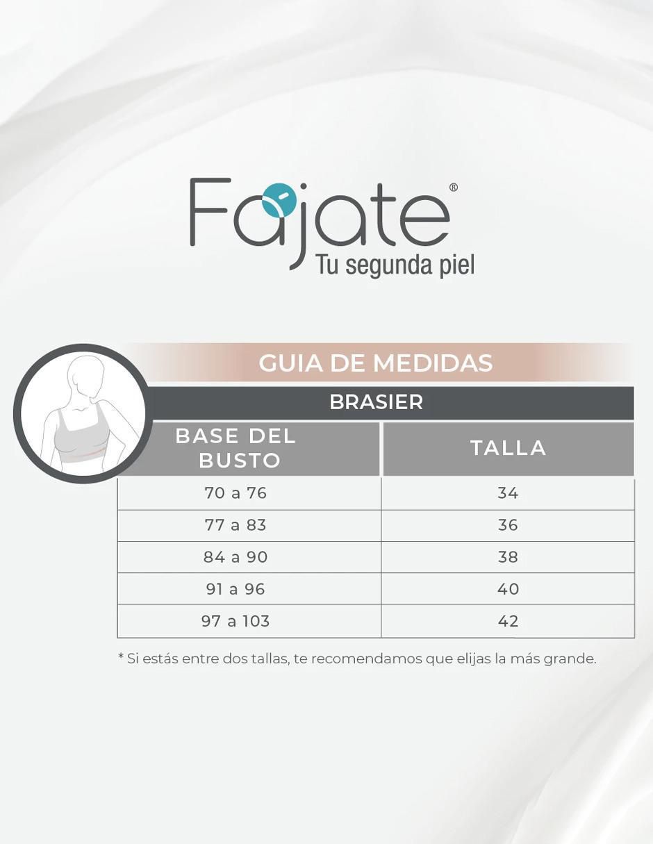 Faja tipo brassiere con compresión alta para mujer 6