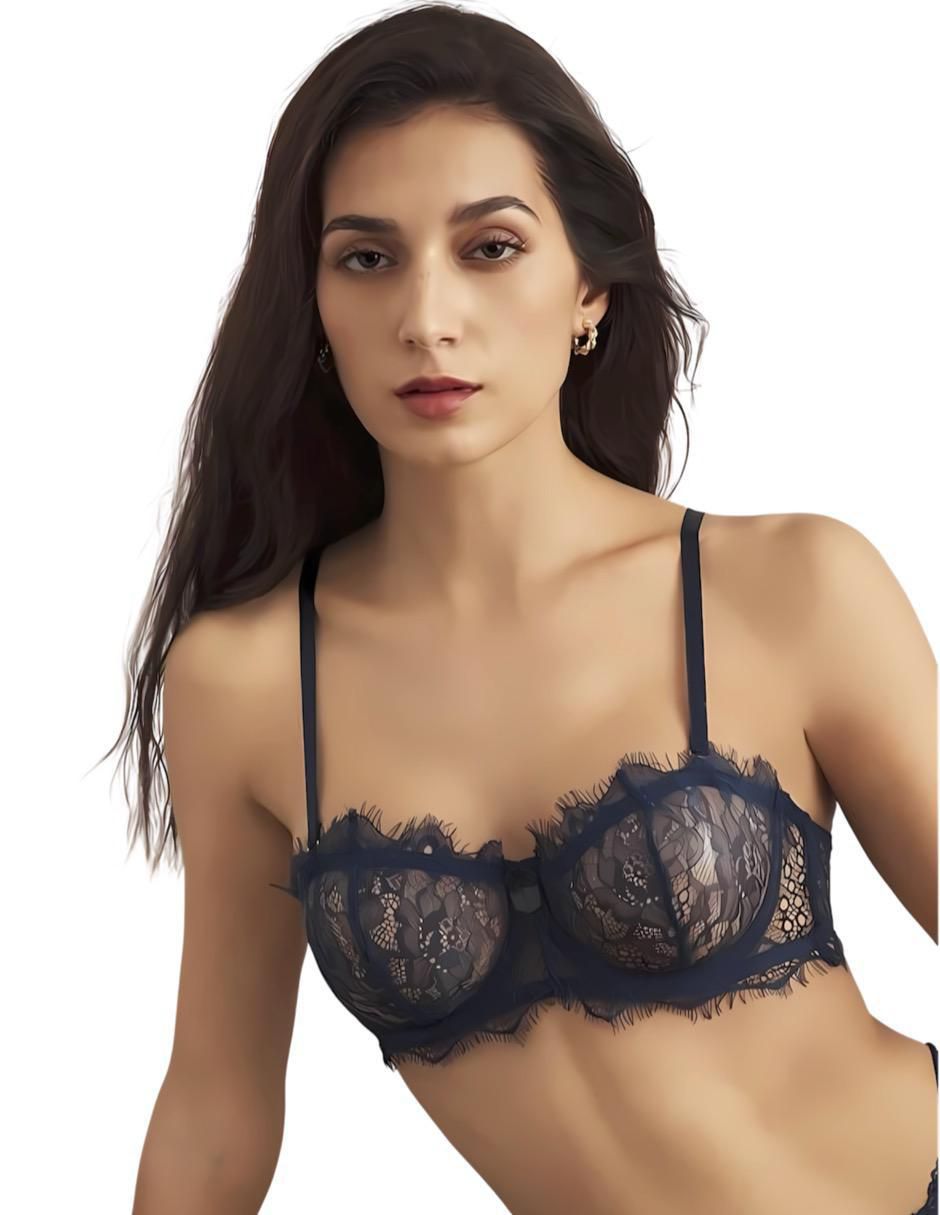 Brassiere media copa para mujer 6