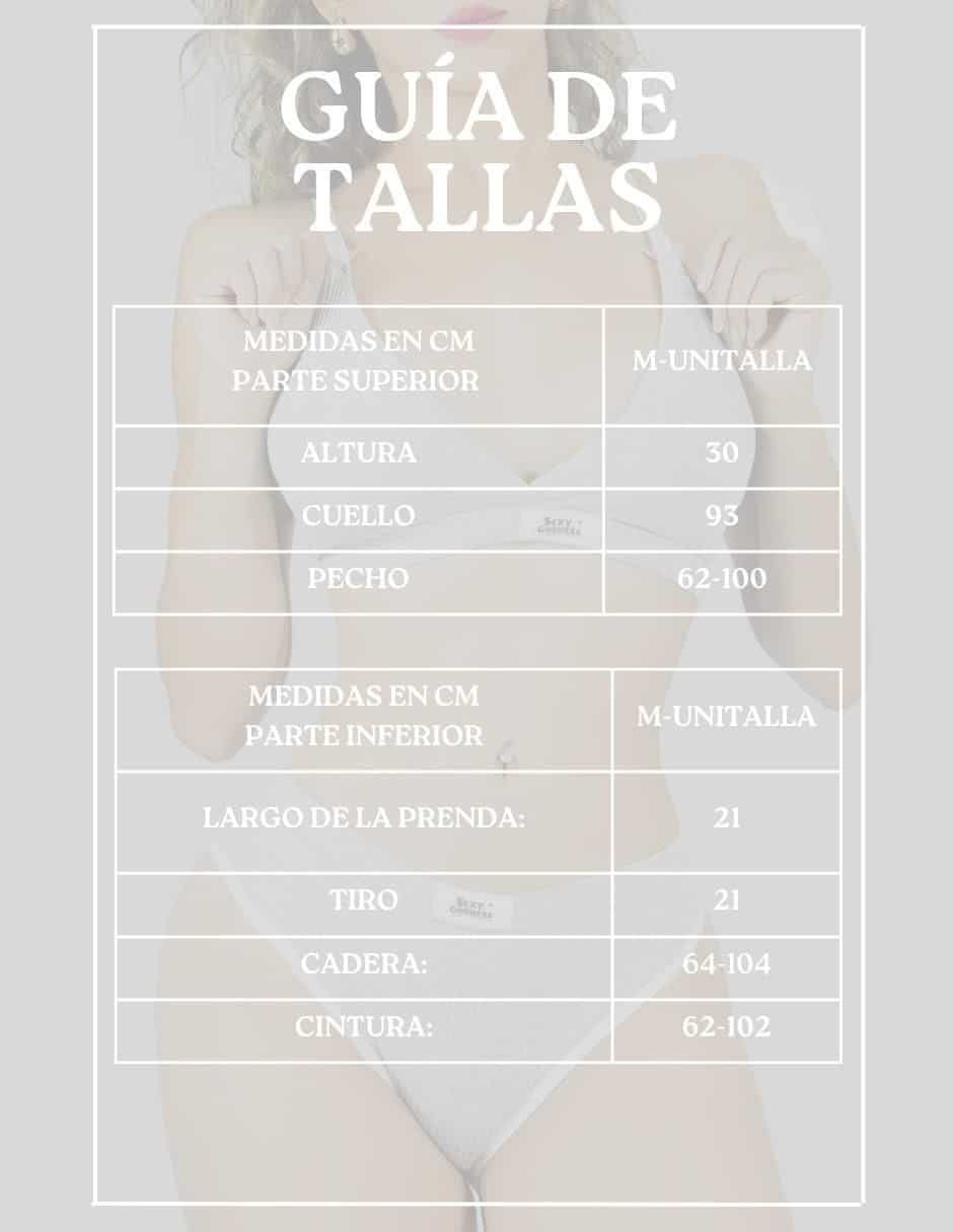 Conjunto lencería