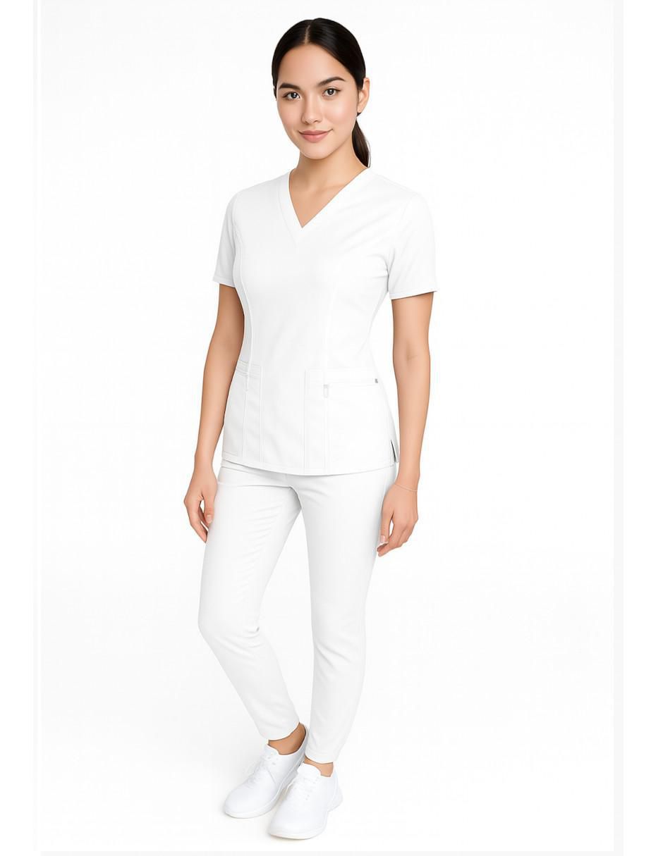 Pijama quirúrgica estilo ajustado para mujer 2