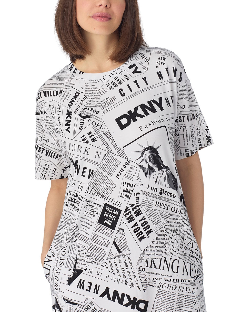Camisón estampado gráfico 7