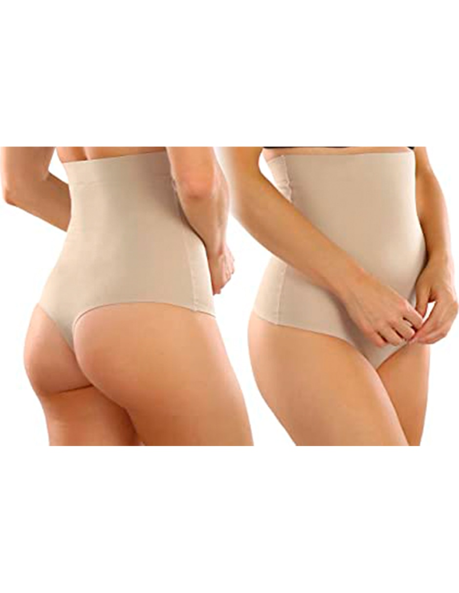 Faja tipo tanga con compresión media para mujer Faja tipo tanga con compresión media para mujer