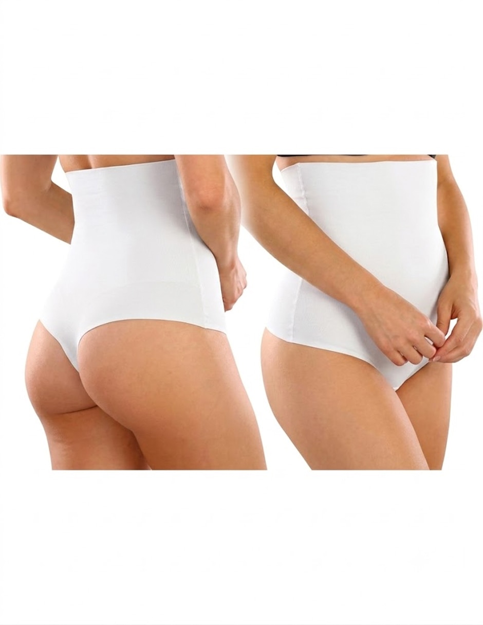 Faja tipo tanga con compresión media para mujer Faja tipo tanga con compresión media para mujer