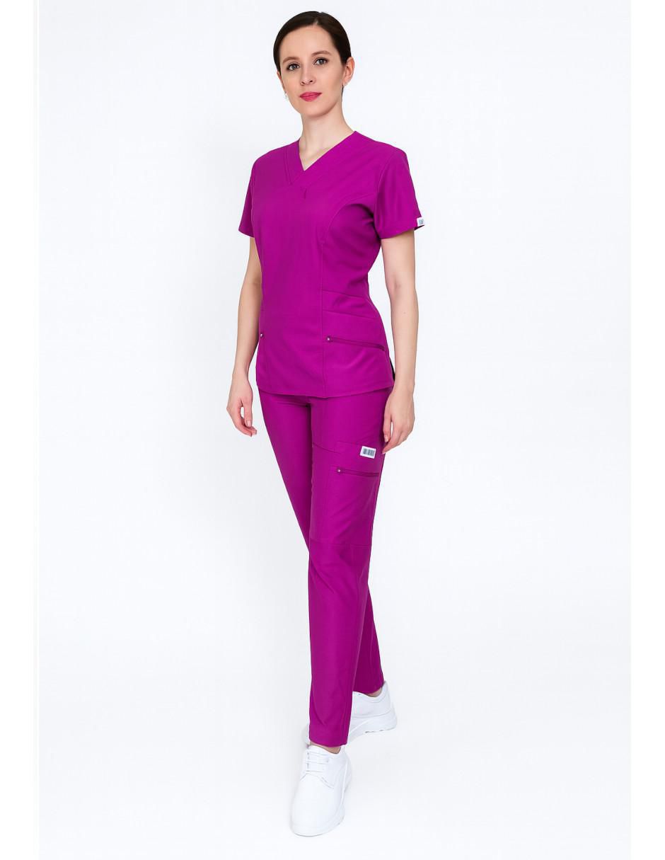 Set filipina-pantalón estilo relajado para mujer 1
