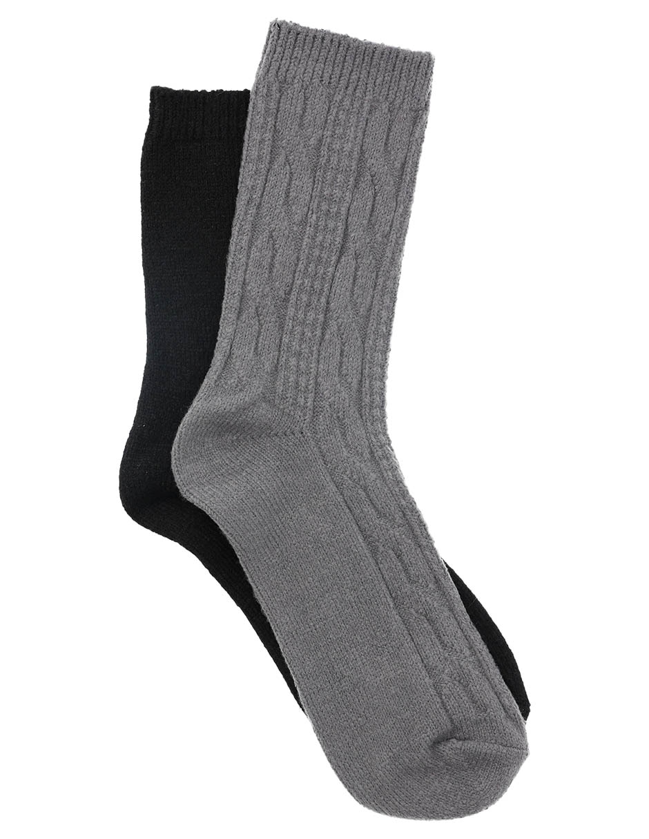 Calceta para mujer 2 pares Calceta para mujer 2 pares