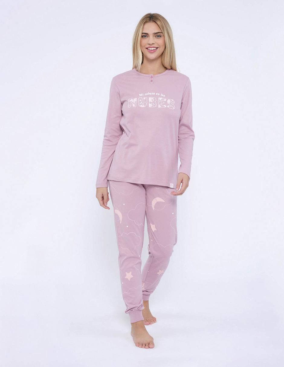 Conjunto pijama Nubes para mujer