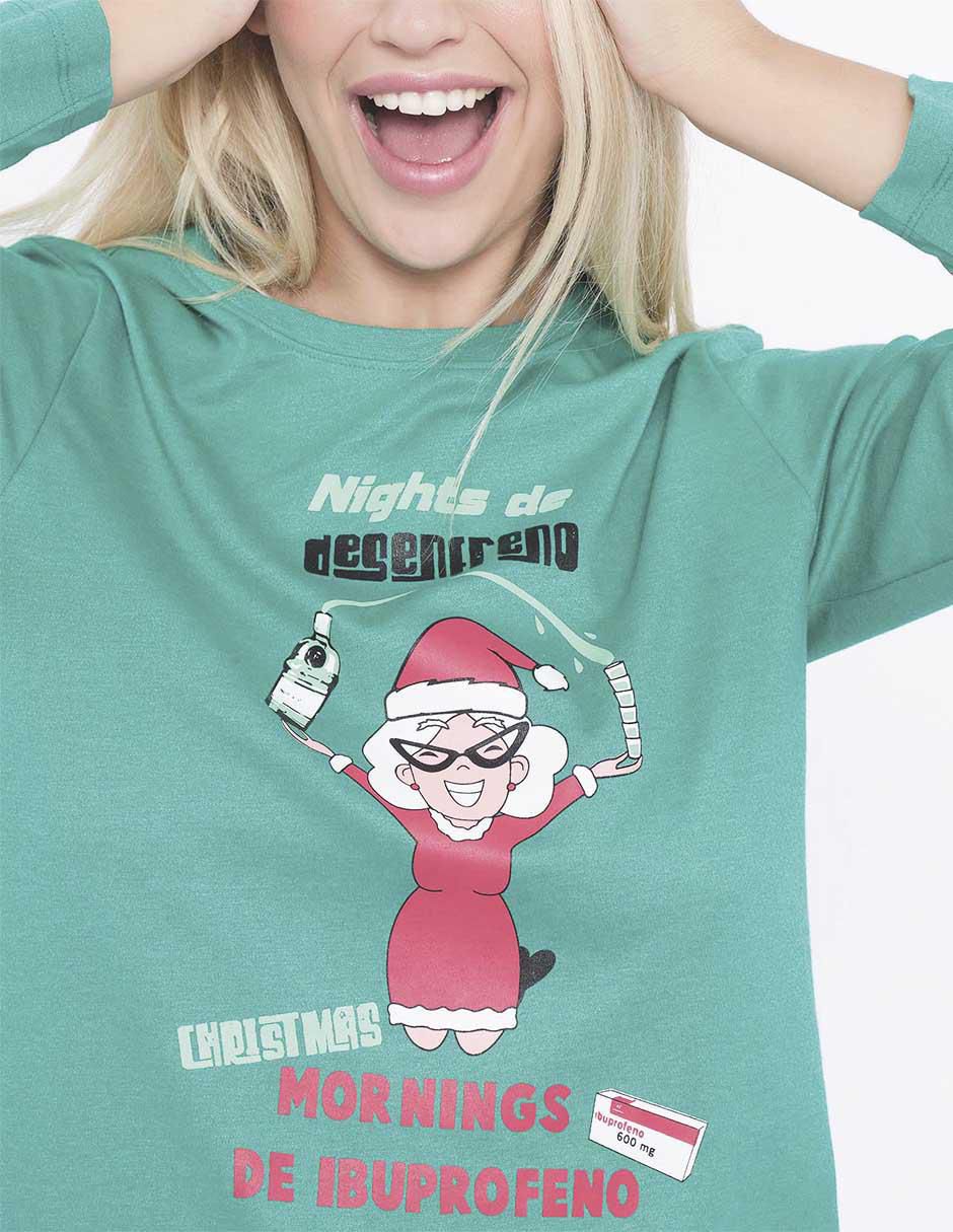 Conjunto pijama Navideño para mujer