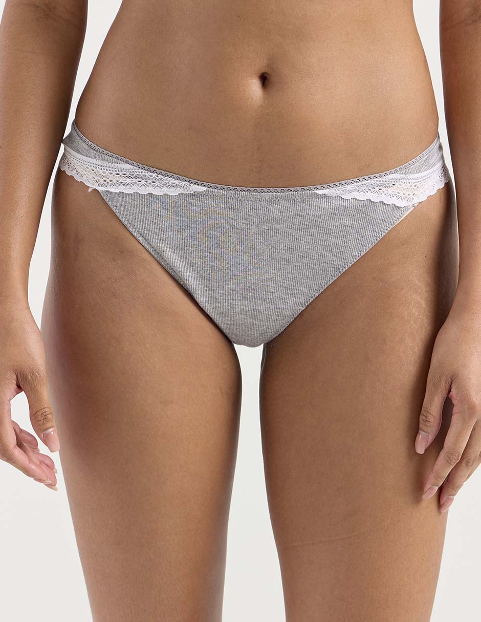 Tanga de algodón para mujer 1