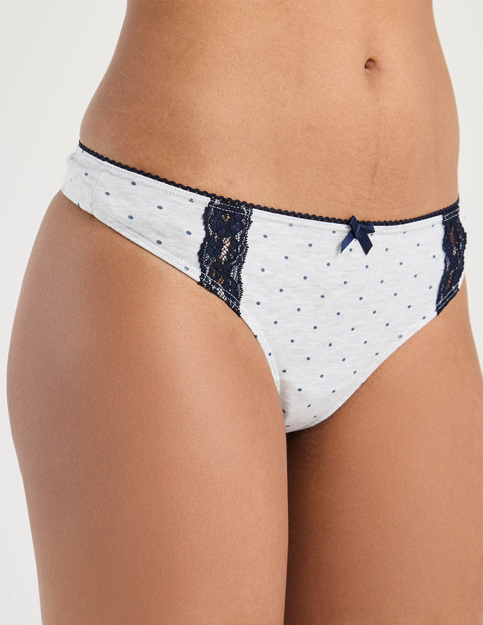 Tanga That's It de algodón para mujer