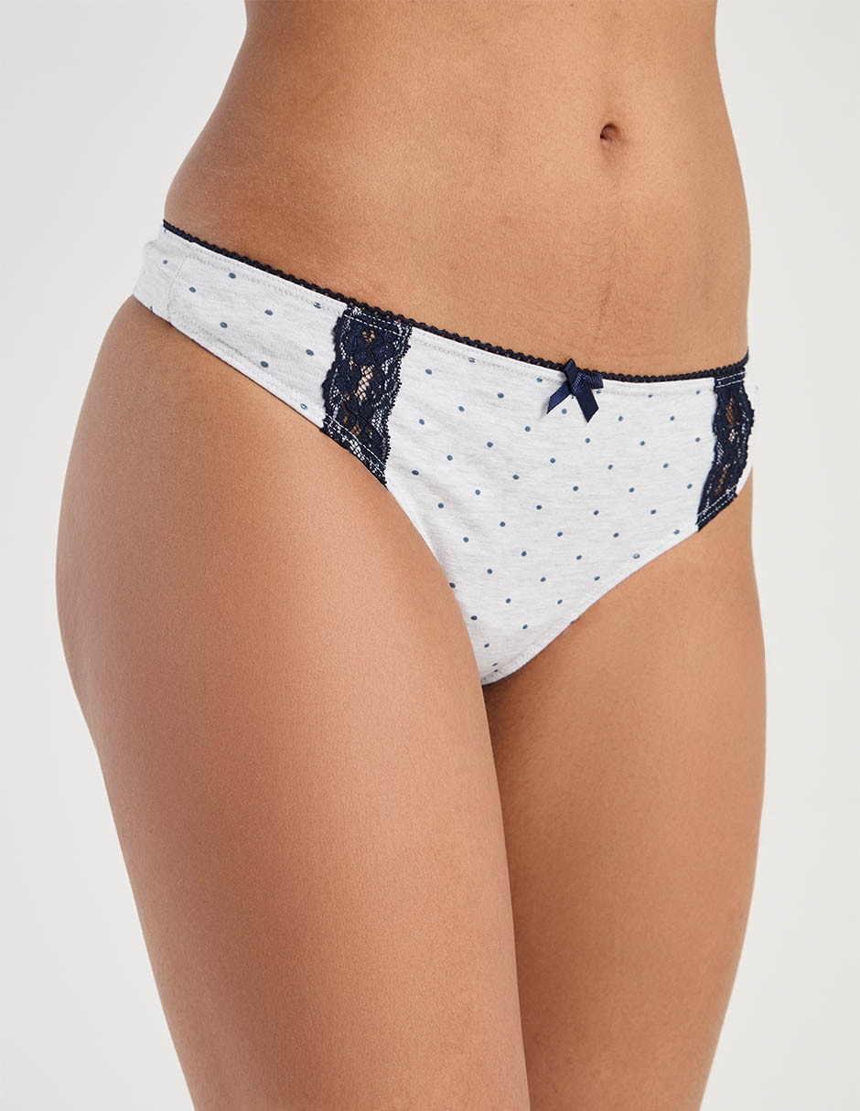Tanga That's It de algodón para mujer
