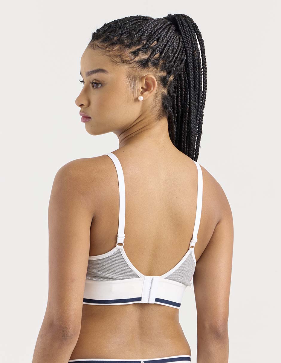 Brassiere peto medio con copa para mujer 7