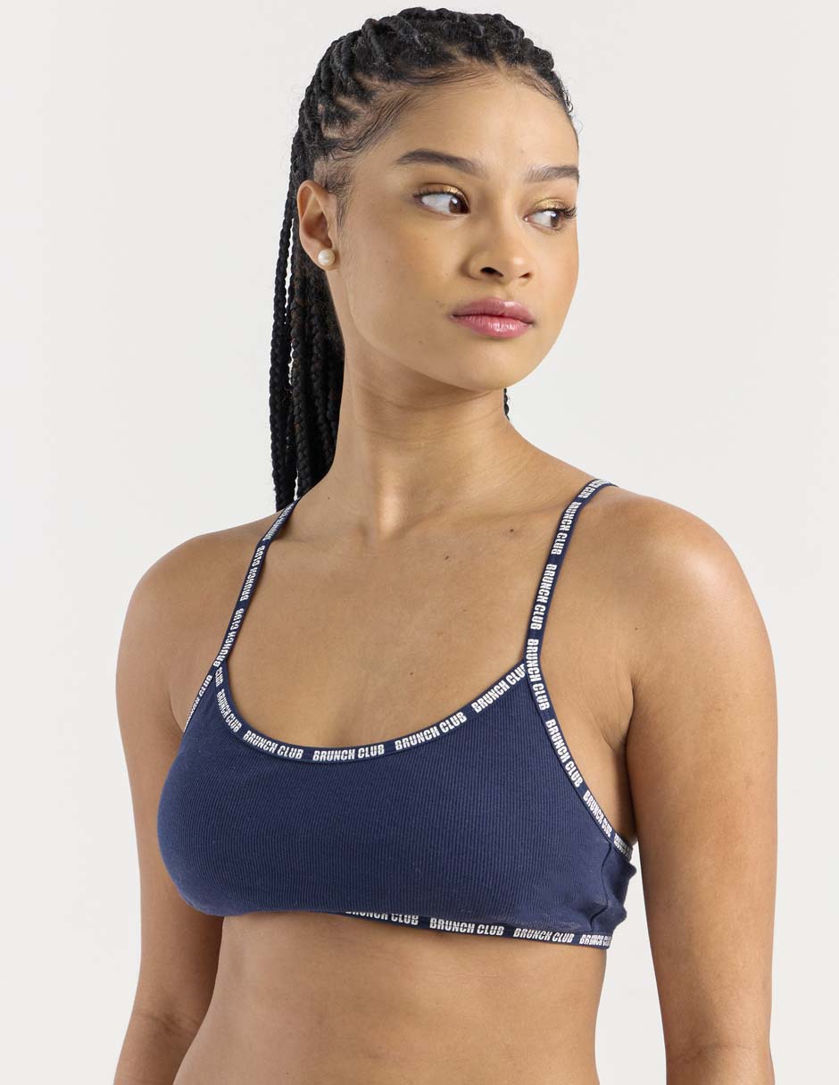 Brassiere deportivo copa removible para mujer 1
