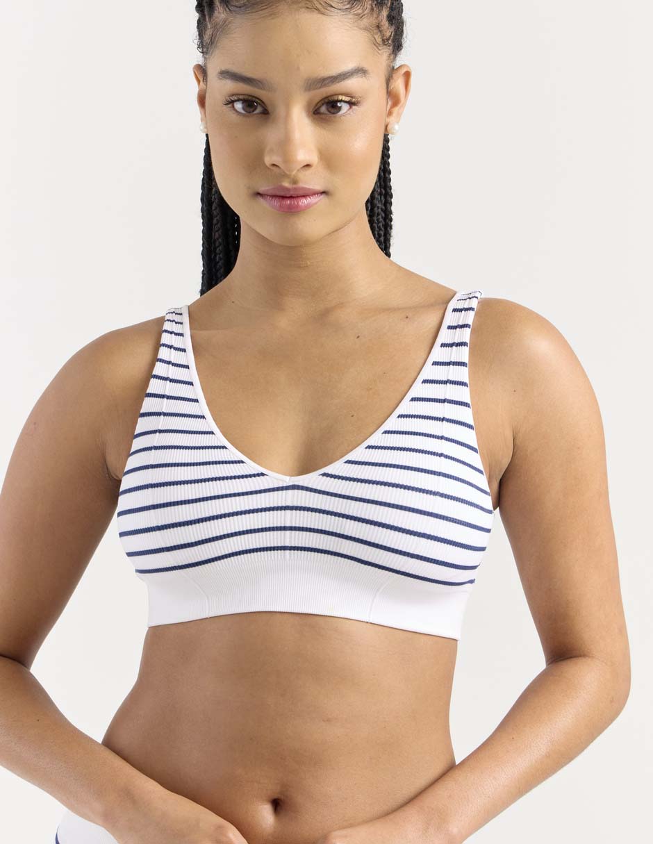 Brassiere deportivo copa removible para mujer 1