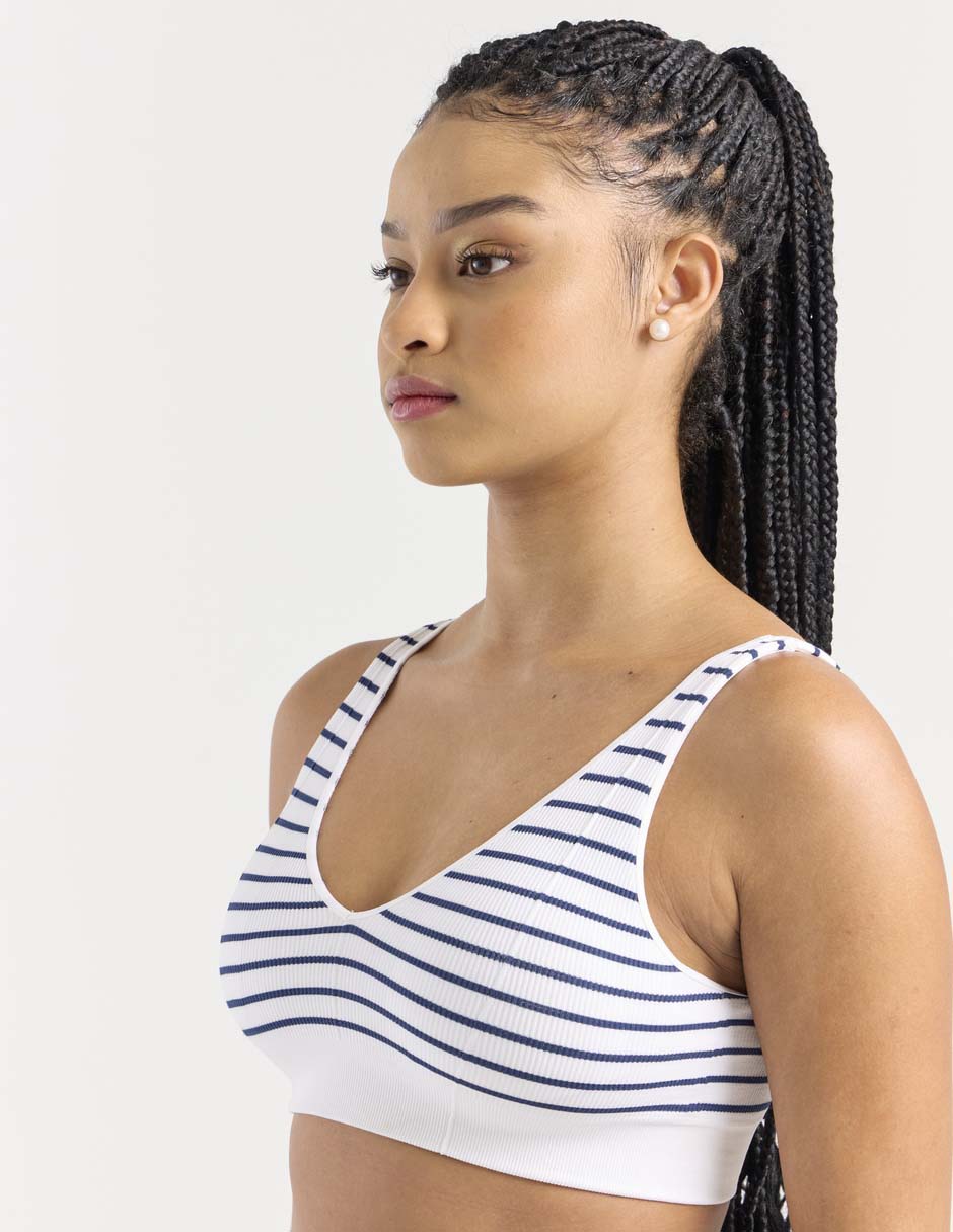 Brassiere deportivo copa removible para mujer 6