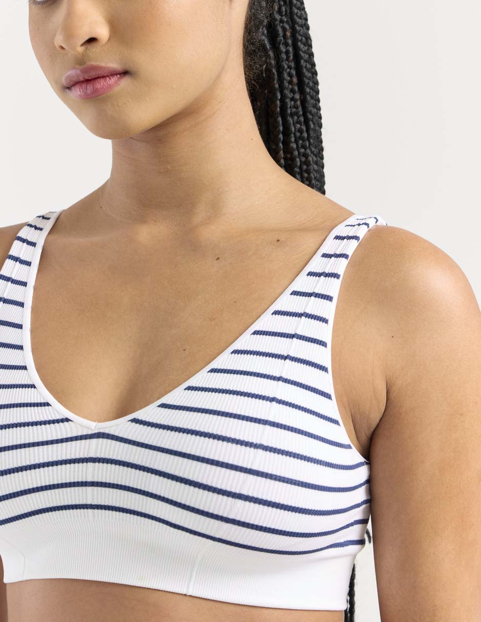 Brassiere deportivo copa removible para mujer 8