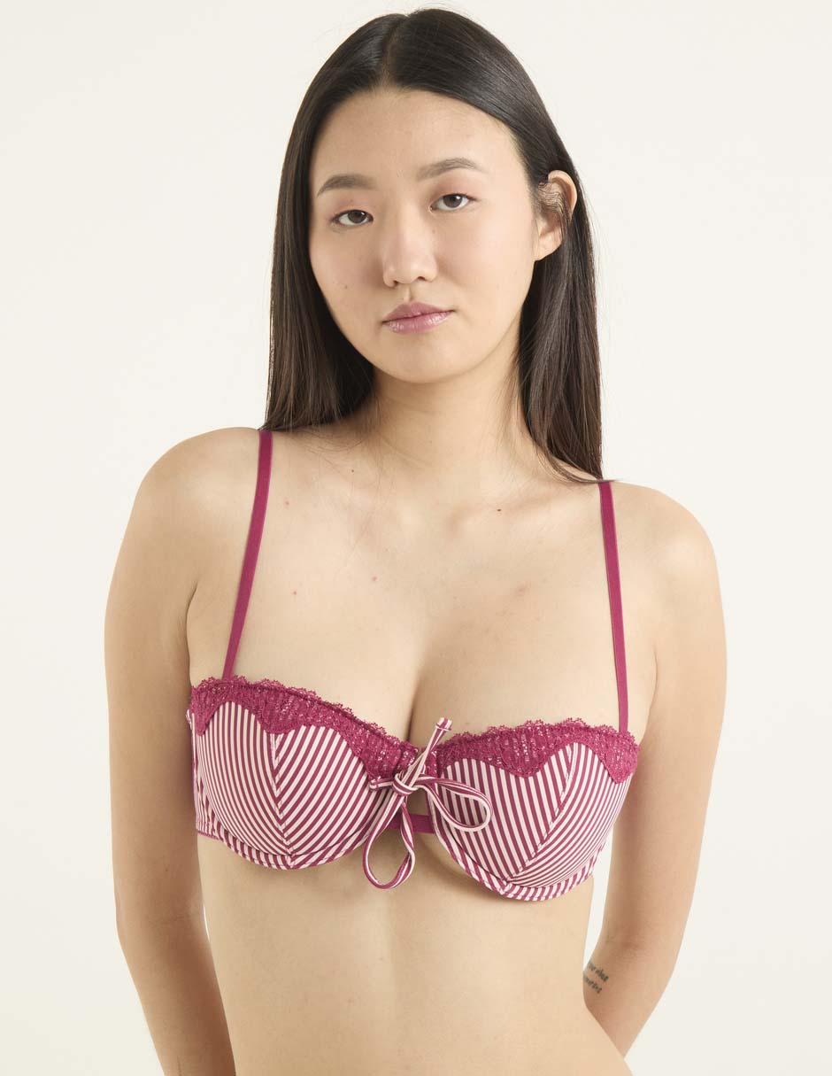 T-shirt bra copa balconette para mujer T-shirt bra copa balconette para mujer