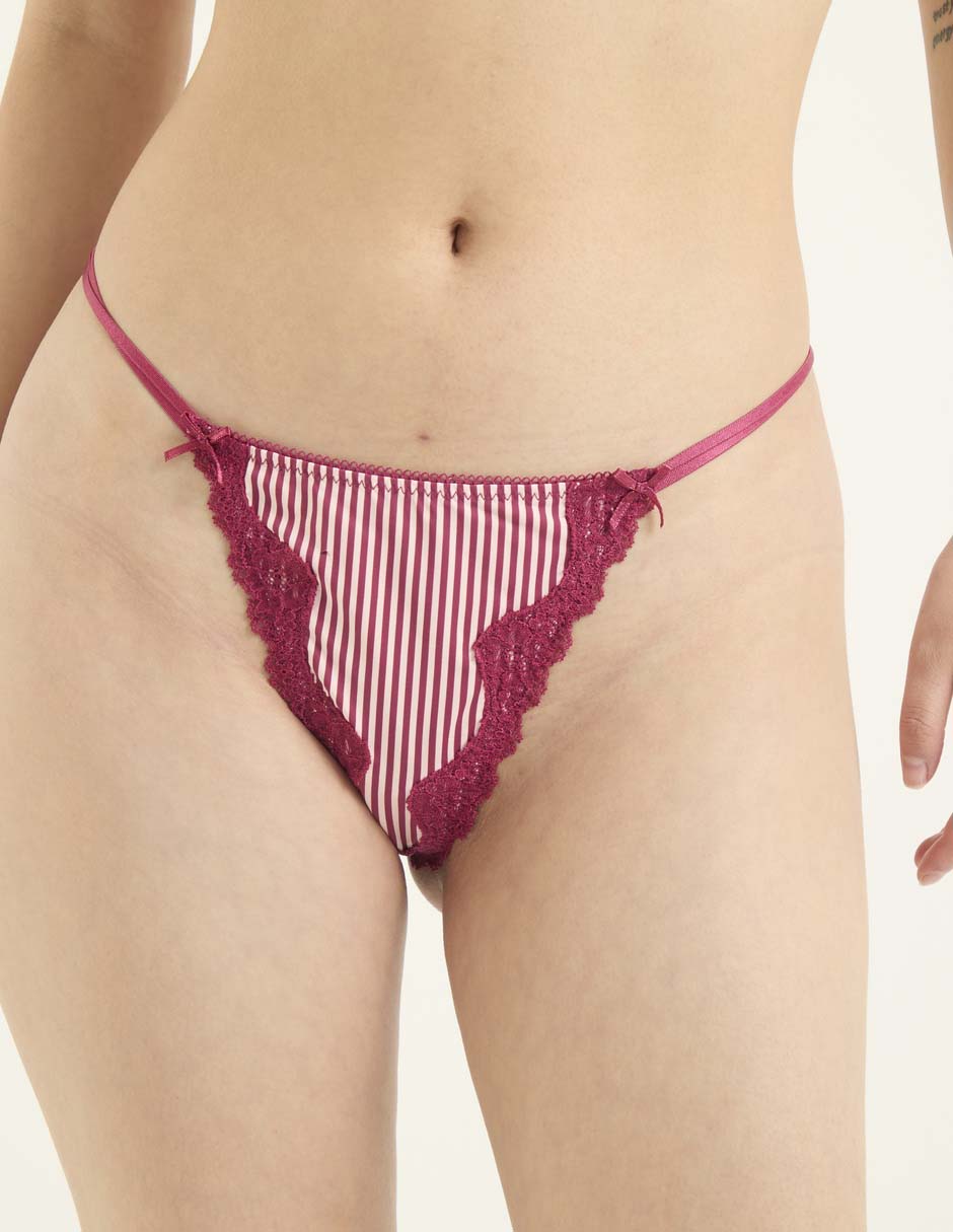 Tanga That's It de algodón para mujer