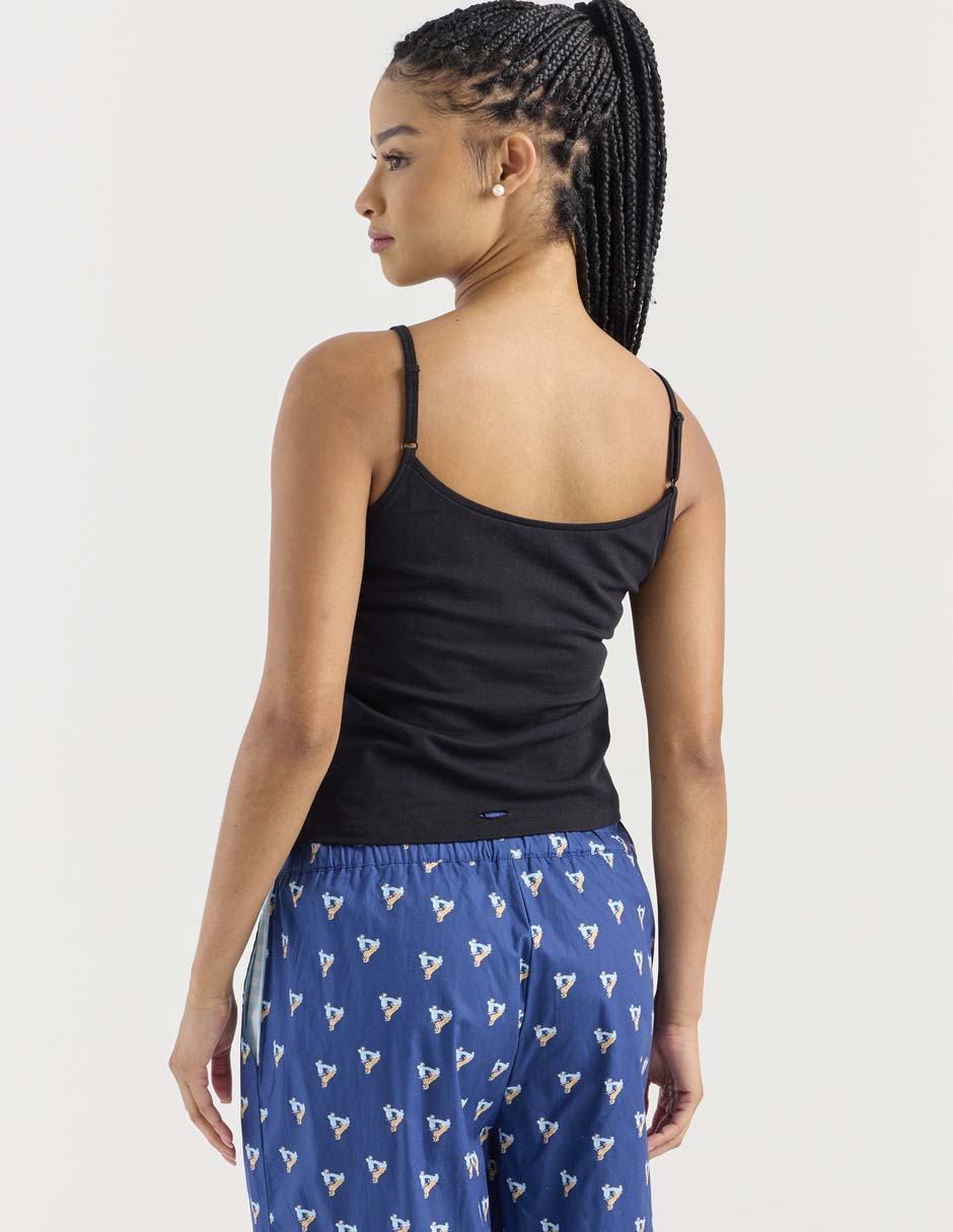 Top That'S It cuello redondo escote regular tirante ajustable