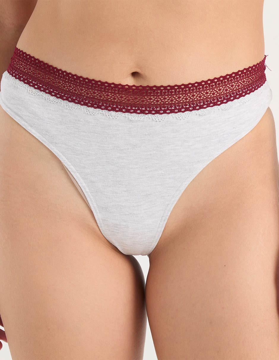 Tanga de algodón para mujer Tanga de algodón para mujer