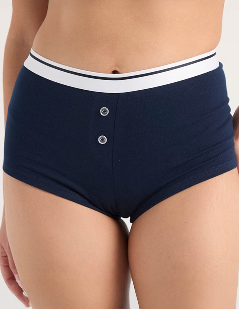 Hipster de algodón para mujer 1