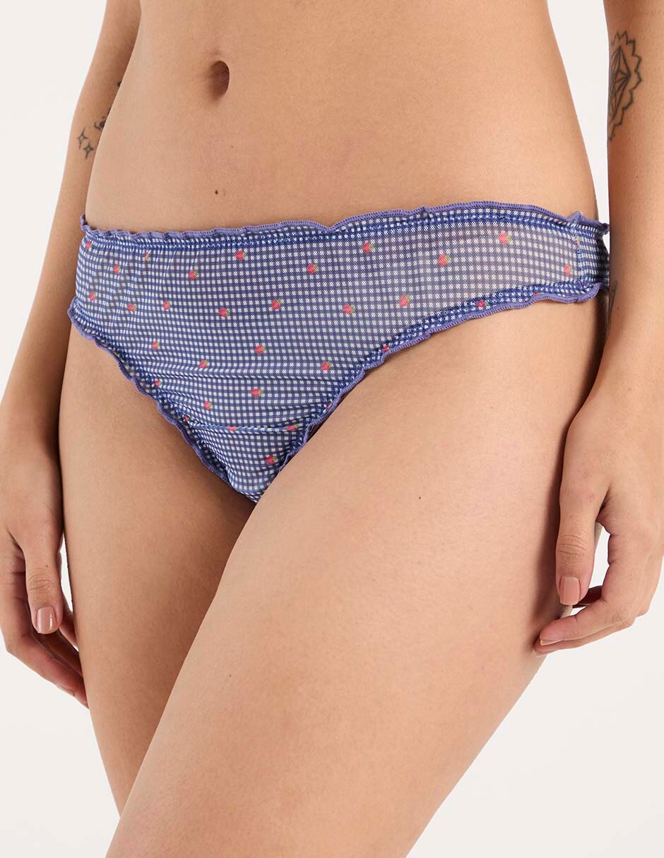 Tanga de algodón para mujer 3