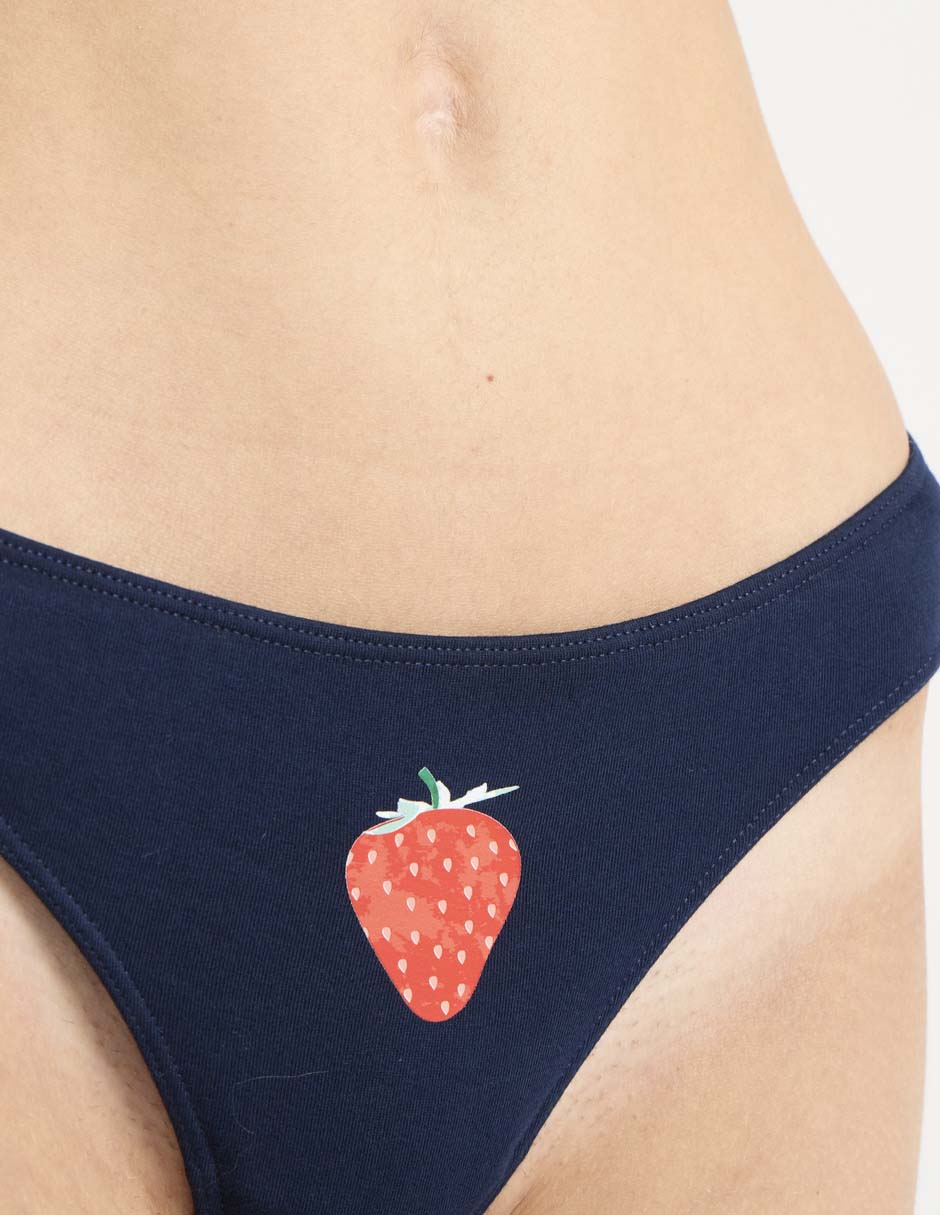 Tanga de algodón para mujer 7