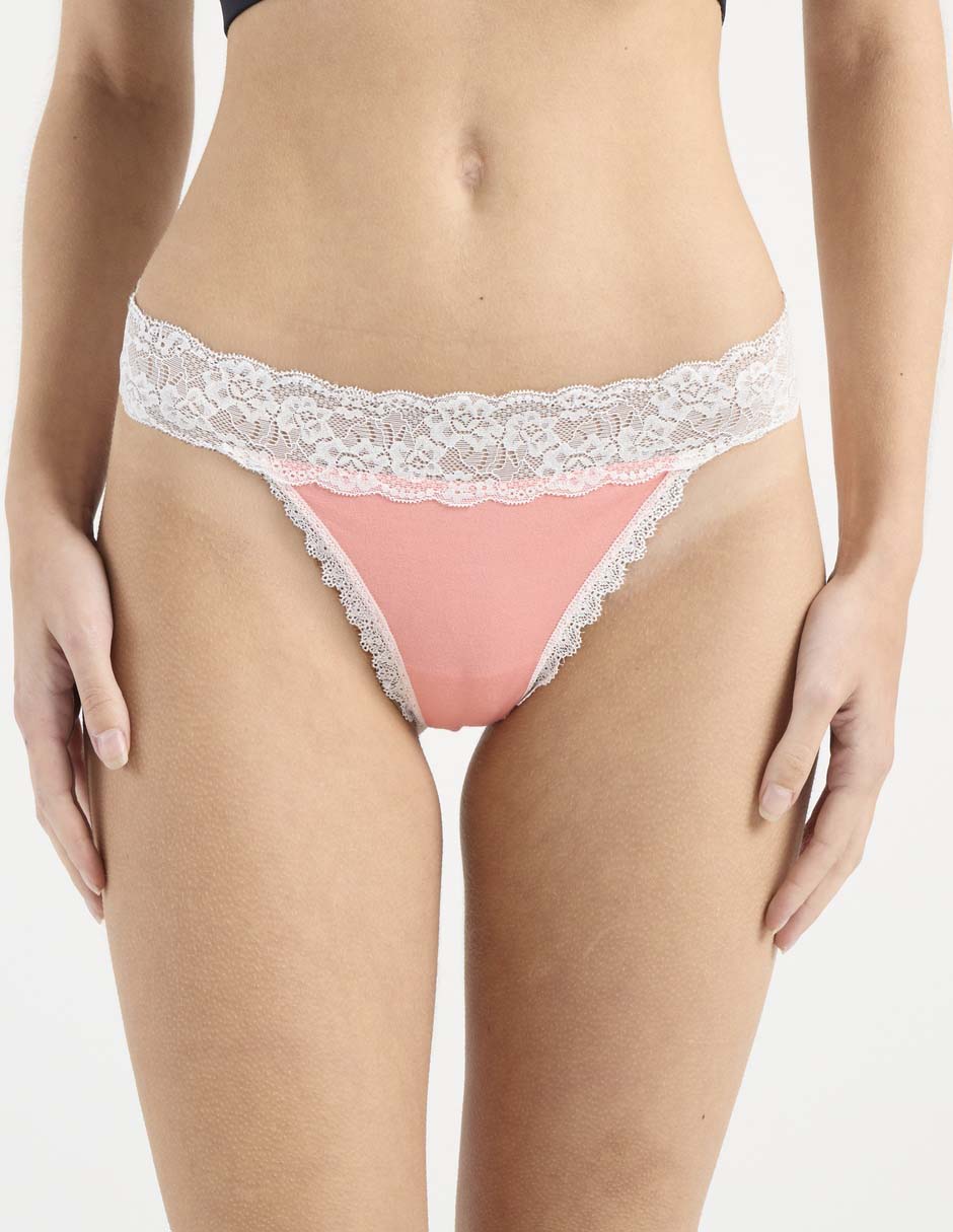 Tanga de algodón para mujer 1