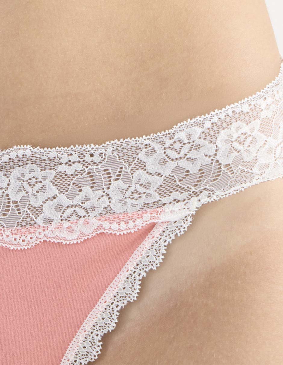 Tanga de algodón para mujer 7