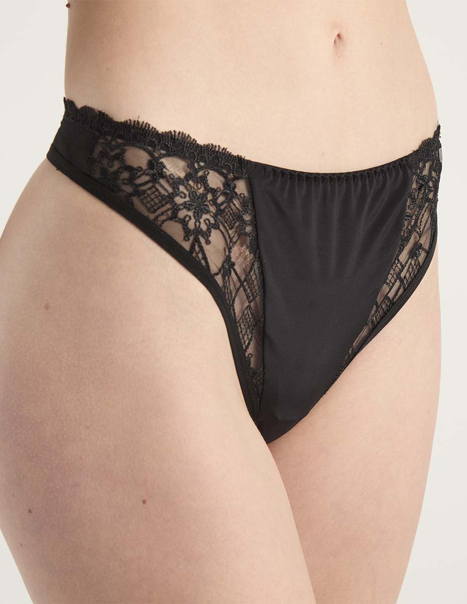 Tanga Map de algodón para mujer