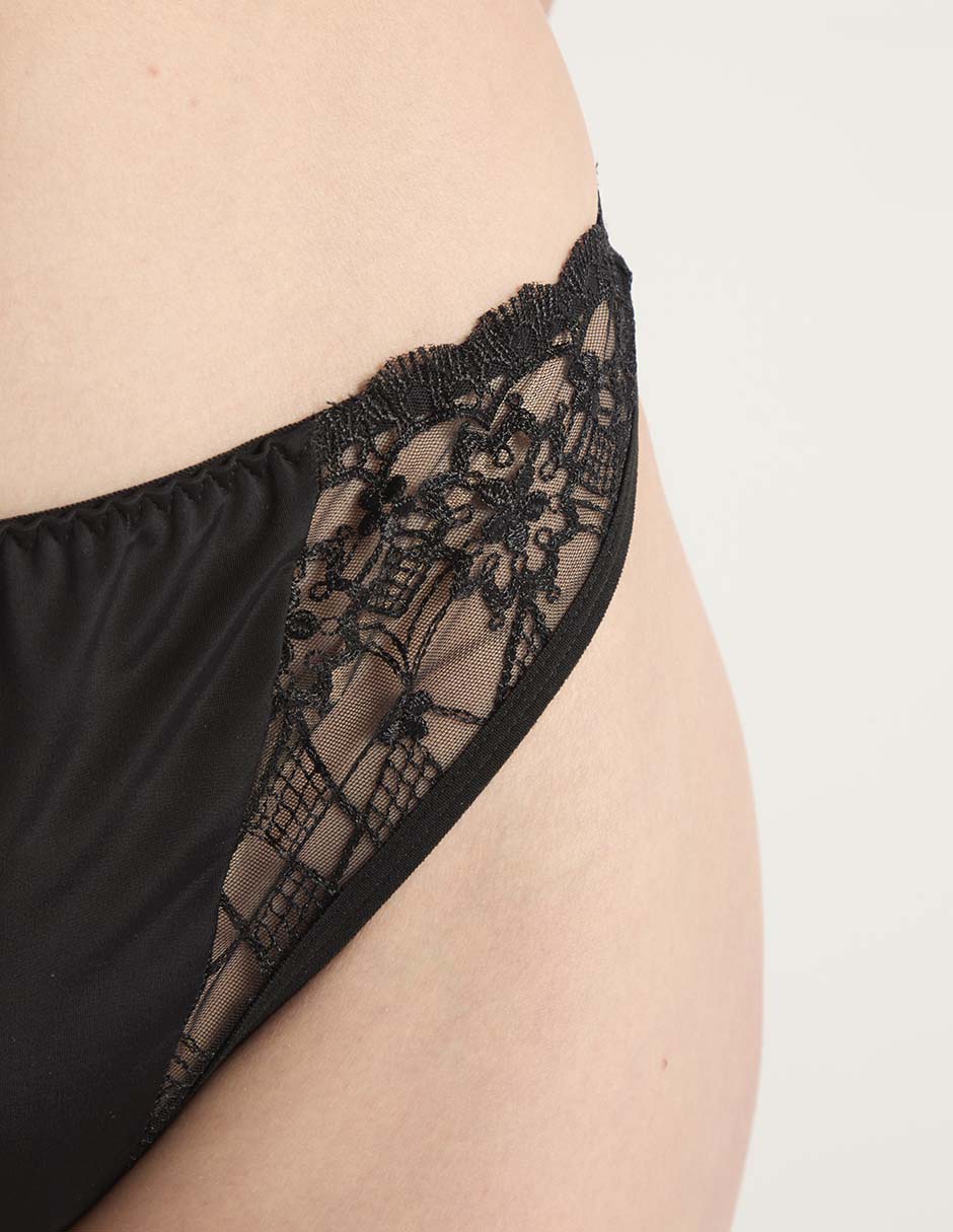 Tanga Map de algodón para mujer