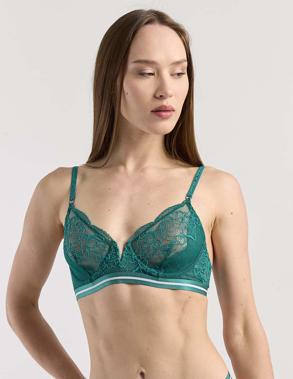 Brassiere demi Map con copa para mujer