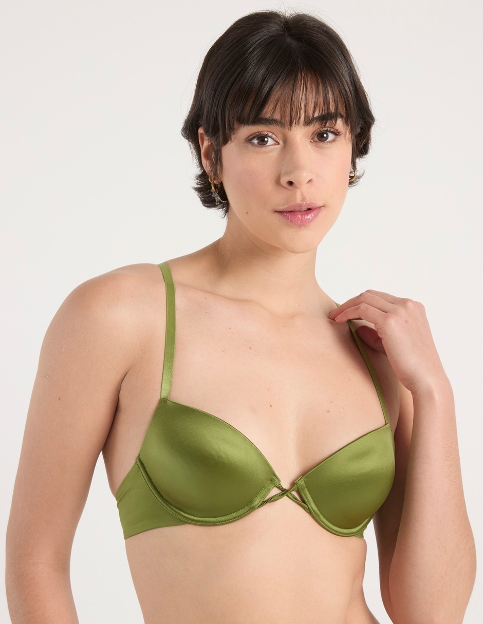 Brassiere demi Map con copa para mujer