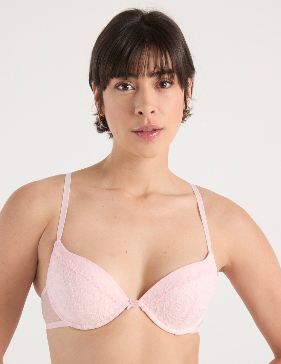 Brassiere demi Map con copa para mujer