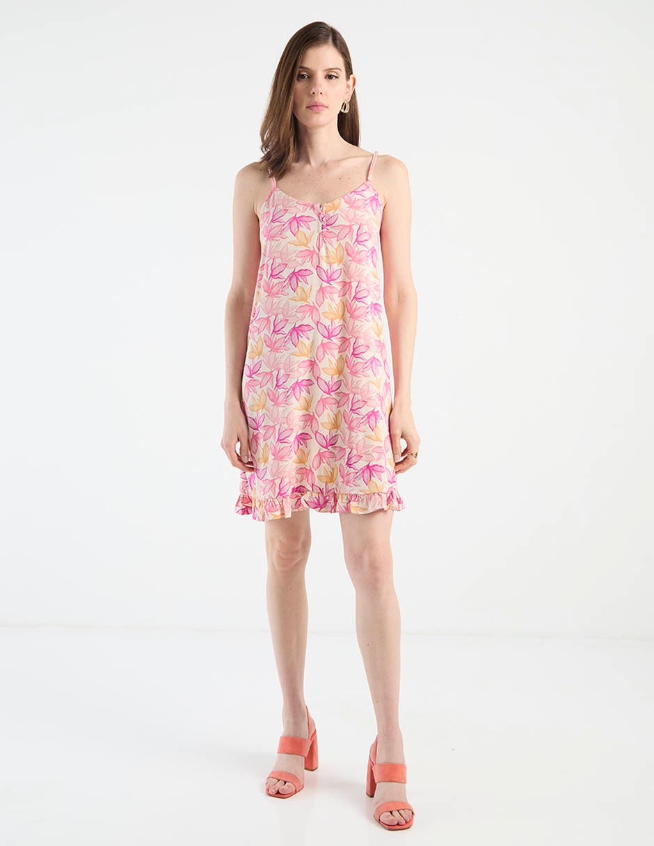 Camisón map estampado floral