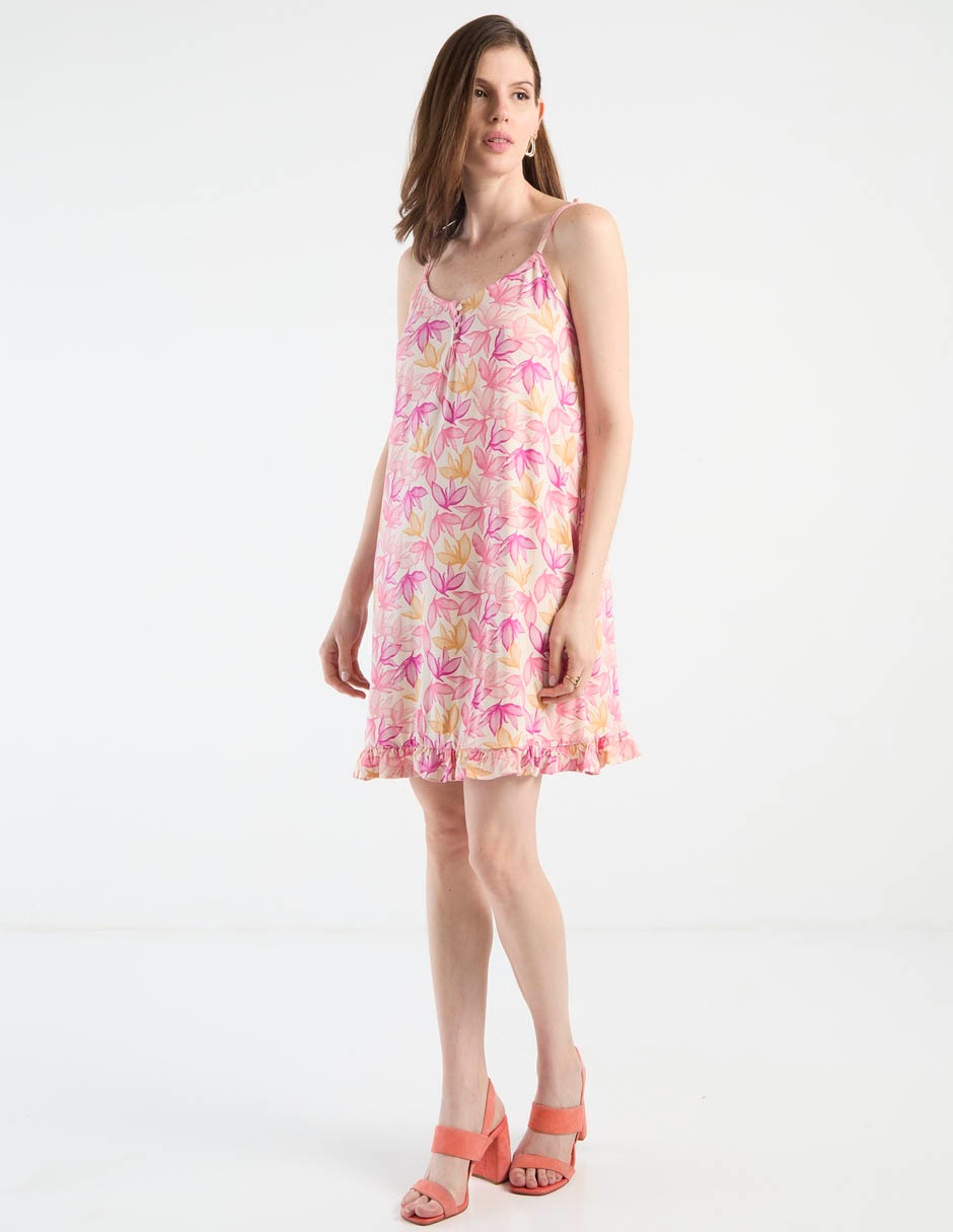 Camisón map estampado floral