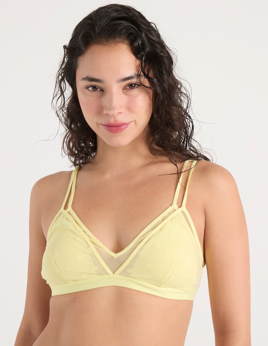 Bralette copa removible para mujer Bralette copa removible para mujer