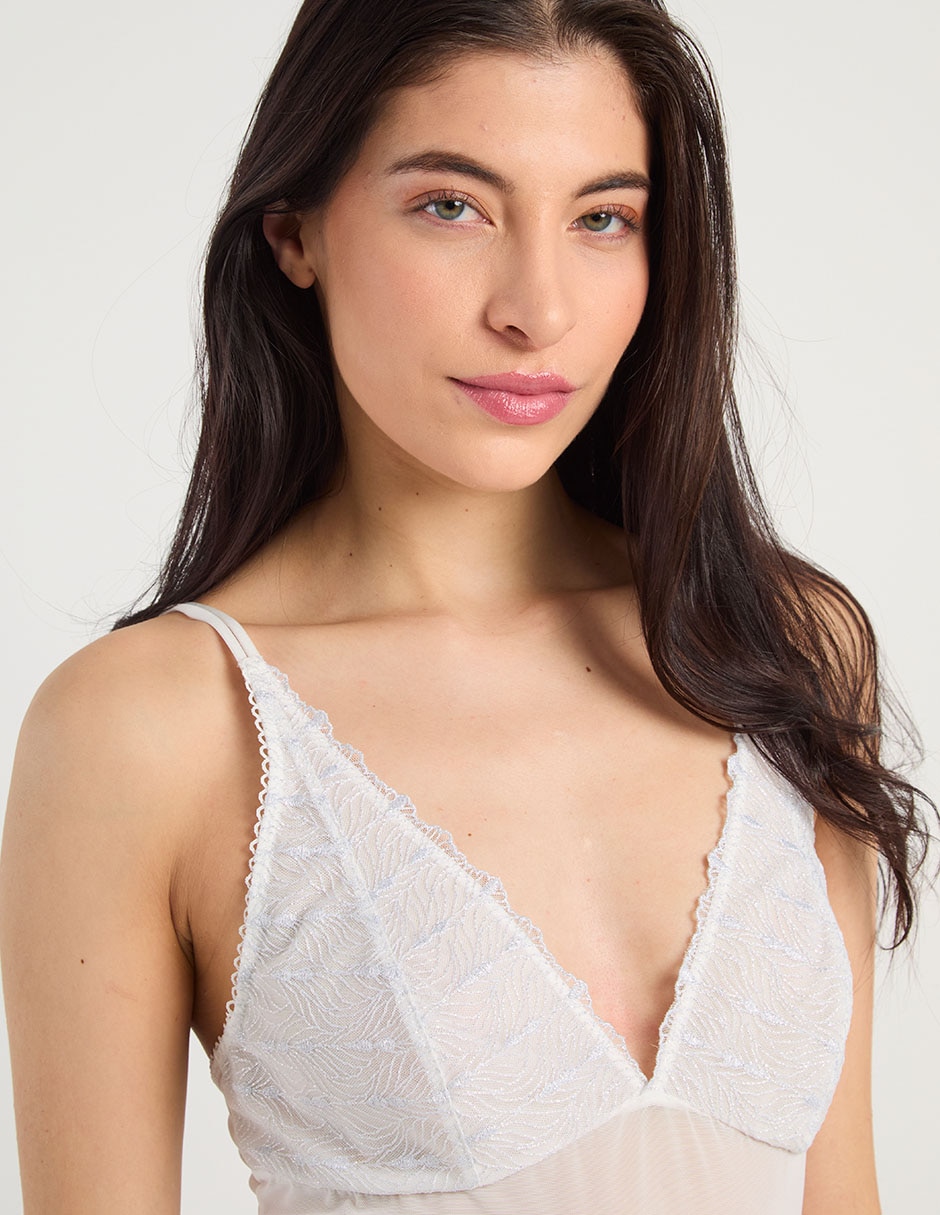 Body cuello V para mujer 5