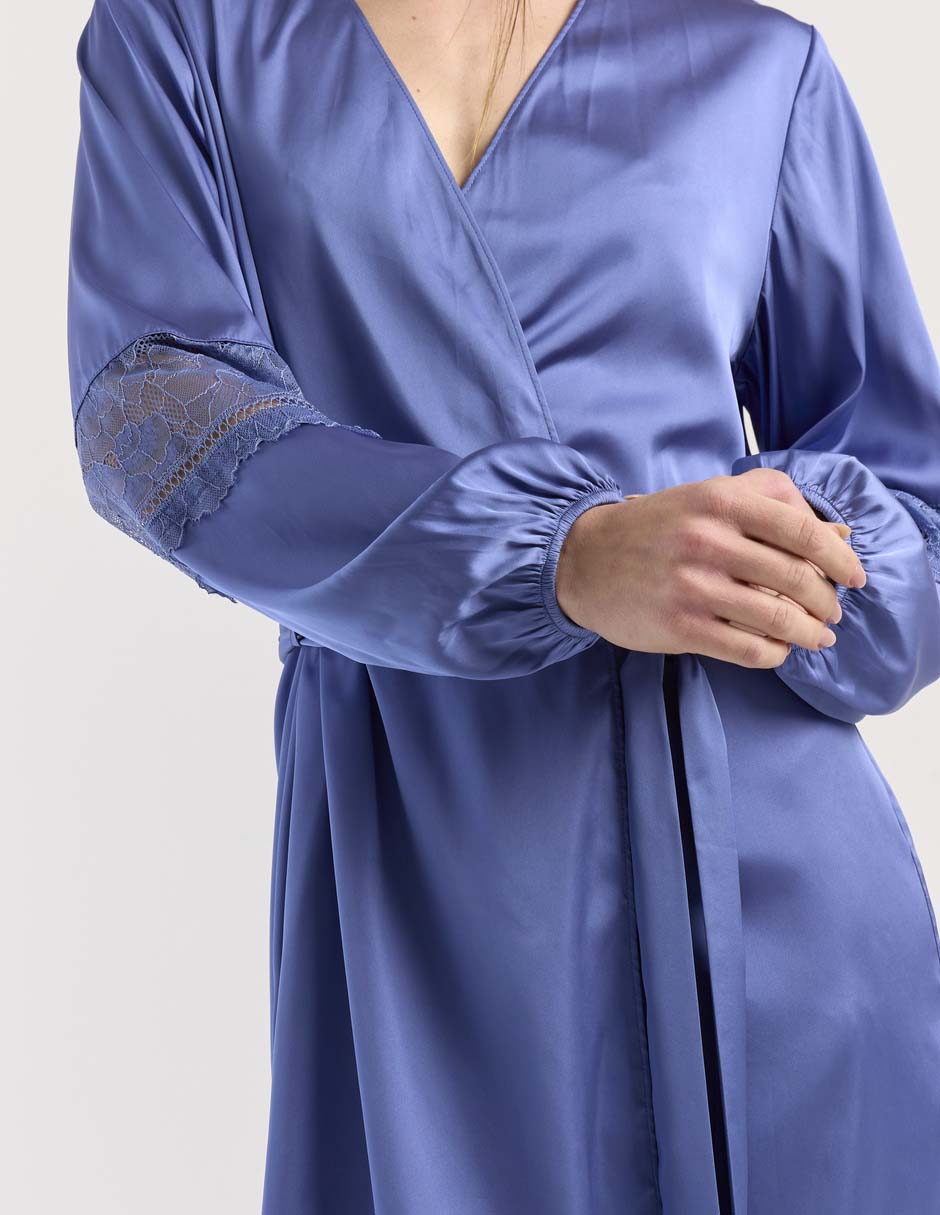 Bata de dormir Map para mujer