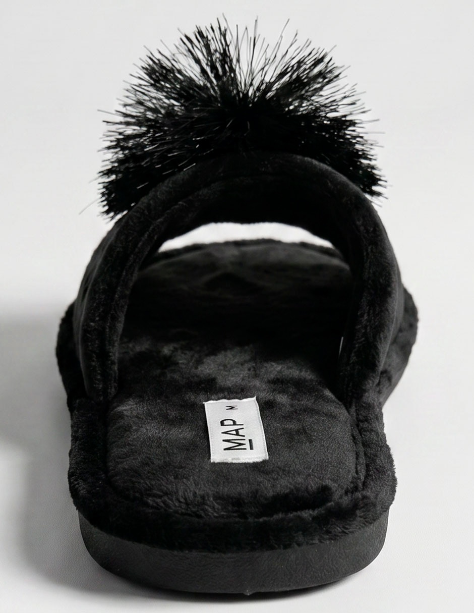 Pantufla Map para mujer