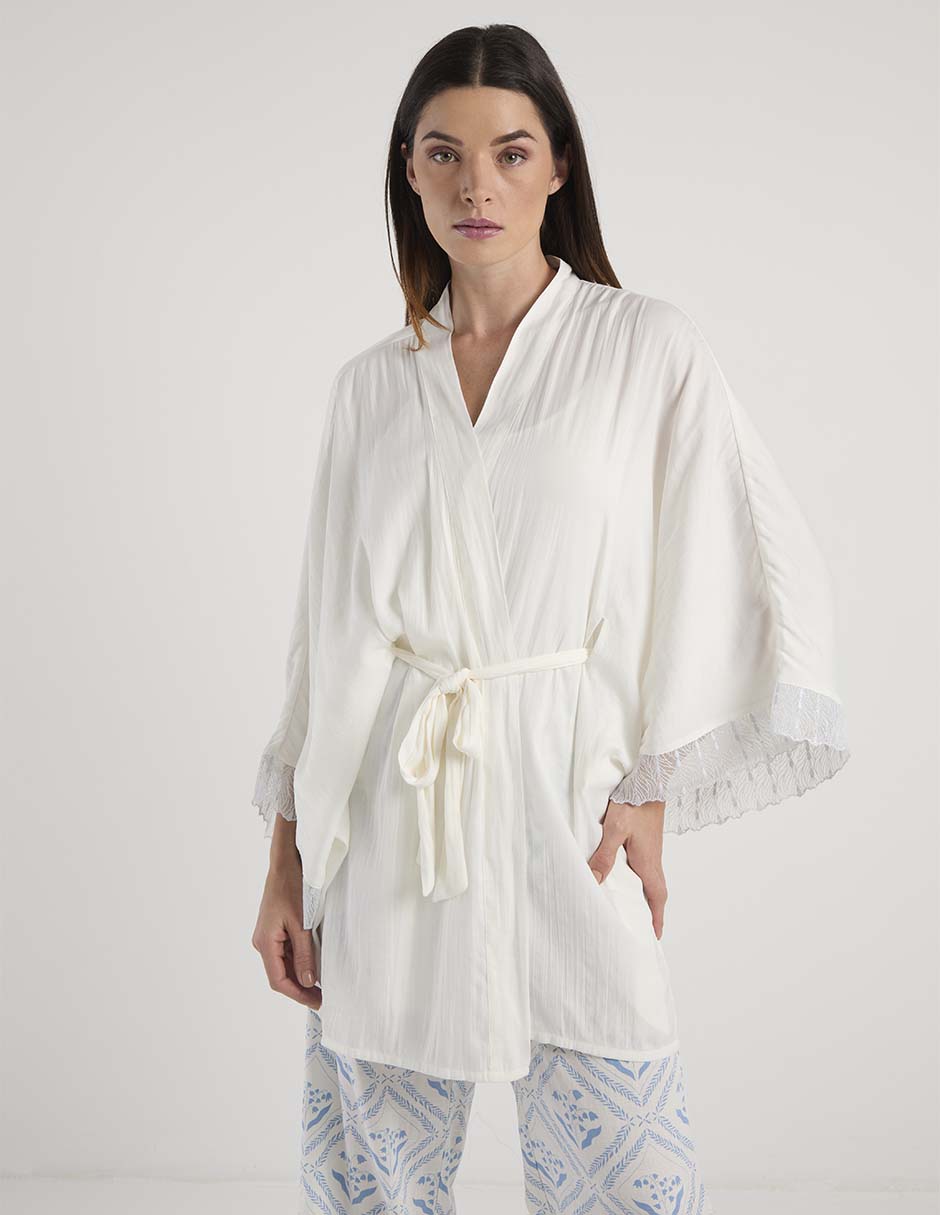 Bata de dormir Map para mujer