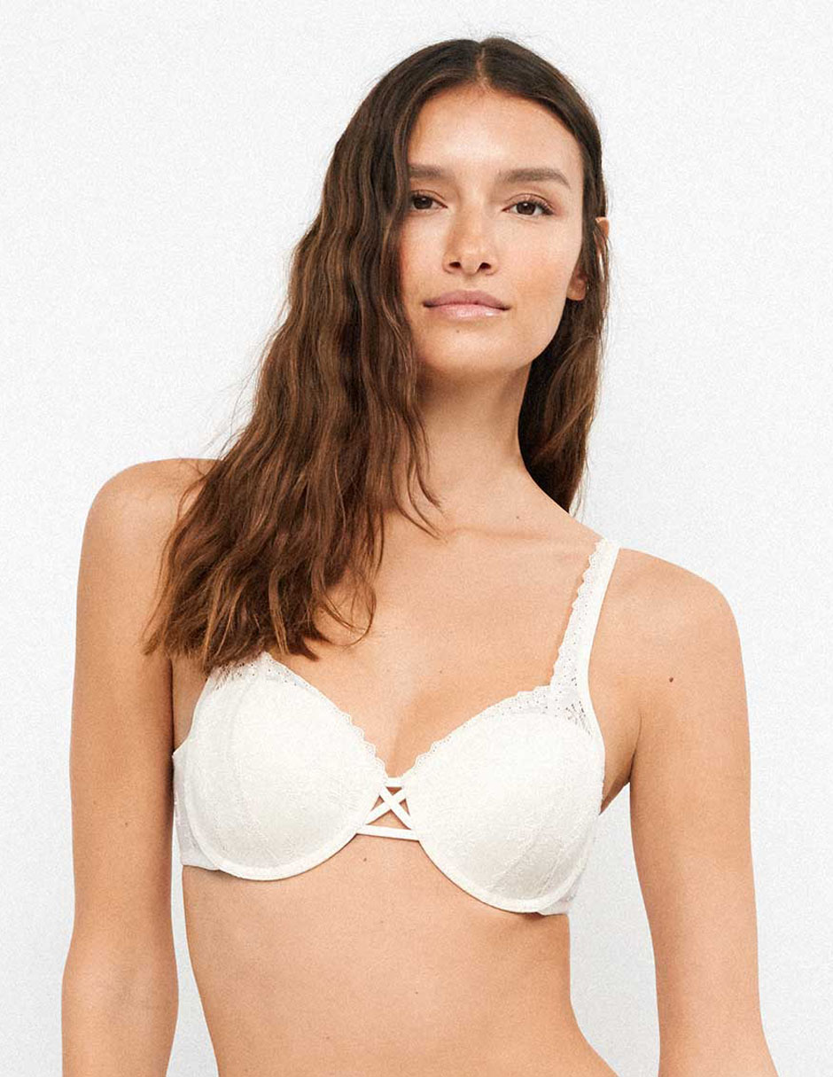 Brassiere demi con copa para mujer Brassiere demi con copa para mujer
