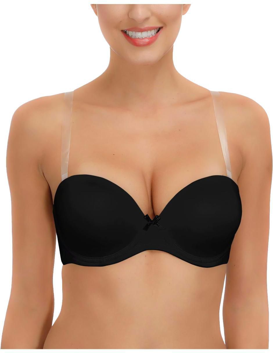 Brassiere copa balconette seamless para mujer